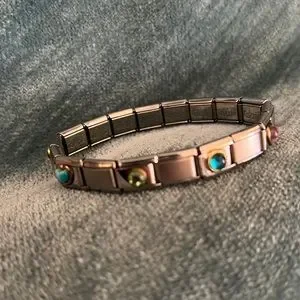 Talexia Jewelry Vintage Talexia Silver Tone Charm Bracelet